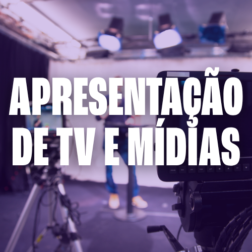 Curso profissionalizante de apresentação de TV e mídias digitais com DRT na Escola de Rádio