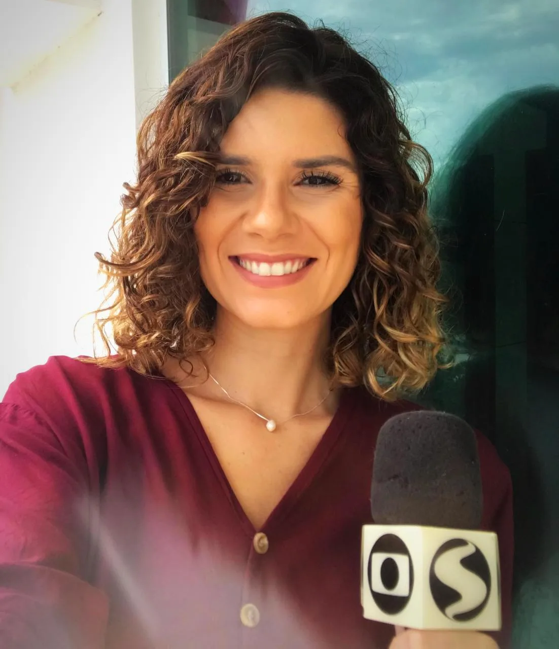 Maria Mariana, locutora de rádio